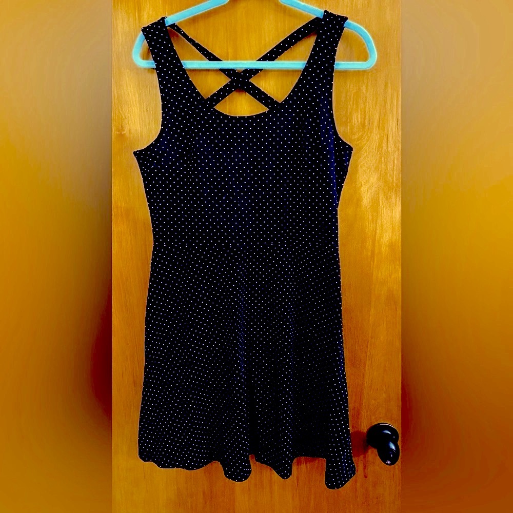 H&M polka dot summer dress. Medium